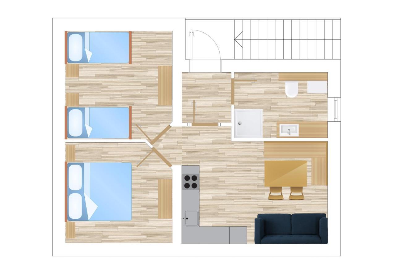 Srpenica Apartma Ana Ida מראה חיצוני תמונה